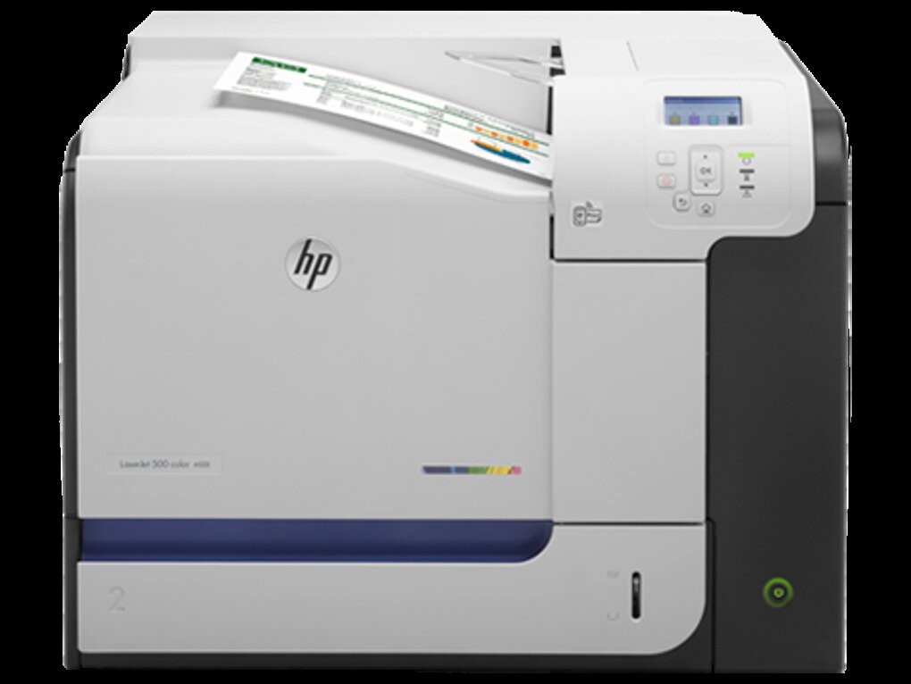 HP LaserJet Enterprise 500 M551n printer — compatible cartridges available